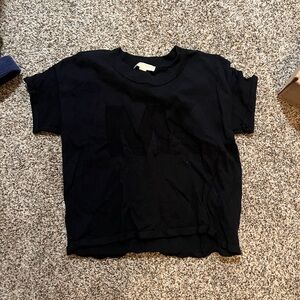 Michael Kors Black Short Sleeve Tee
